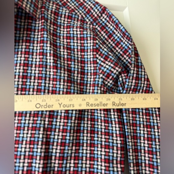 Robert Graham Shirt Men’s Medium Casual Button Down Plaid Paisley Print - Picture 10 of 13